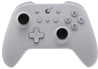 GuliKit KK3 Wireless Controller For PC/Windows/Switch/Switch 2/Steam Deck/Android, Hall Effect Analog Triggers & TMR Joysticks Ergonomic Switch Controllers, 23 Hours Rechargeable Battery/6 Axis Gyro