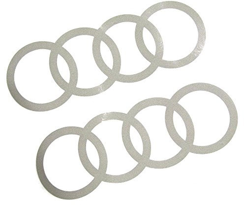 Audi 8W0064317B Dekorfolien Ringe florettsilber