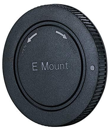 JJC Body Cap for Sony E Mount & Camcorder A1/ A9/ A7 /A7C /A6000/ NEX Series, ZV-E1 ZV-E10 FX3 FX30 FX60 (See Description for More Compatibility)
