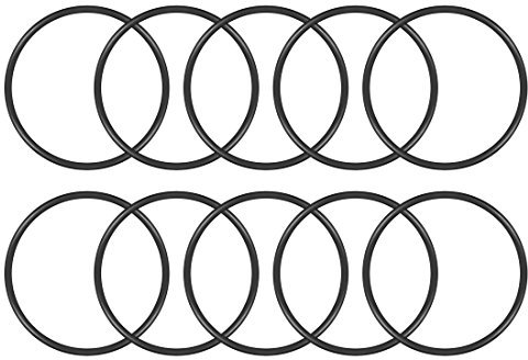 sourcing map Joints Toriques en Nitrile Caoutchouc 105mm OD 95mm ID 5mm Largeur Métrique Joint Étanchéité Paquet de 10