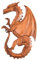 Windalf Wandbild Saphir 29 cm Drache Handarbeit aus Holz