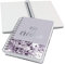 SIGEL JN607 Spiralblock A5 dotted Notizblock Bullet Journal Jolie, dickes 120g Papier, 240 Seiten, violett/weiß, vegan, aus nachhaltigem Papier hergestellt