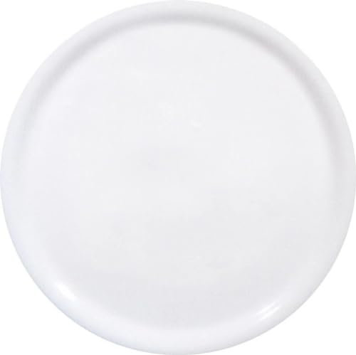 HENDI Plato de pizza redondo, plato para servir pizza, porcelana, motivo: unicolor, apto para el microondas y el lavavajillas, ⌀280 mm, blanco