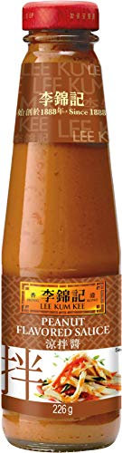 Sauce saveur Cacahuètes 226g - Peanut flavour sauce - Marque Lee Kum Kee (1 bouteille)