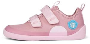 Affenzahn Barfußschuh Baumwolle Kinderschuh für Jungen und Mädchen Einhorn - Pink