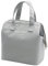 Mziart Insulated Lunch Bag Simple Bento Cooler Bag Lunch Tote Bag for Lunch Box for Women Men Adult Picnic Working Hiking Beach (Grey)