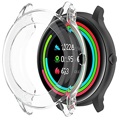 BoLuo Funda Silicona para Xiaomi Imilab KW66,Funda Caso Smartwatch, Flexible Protectora Cover,Funda Reloj Ultra Clear TPU Case Protectora para Xiaomi Imilab KW66/YAMAY SW022 Accessoires (Claro)