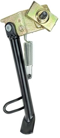 Seitenständer in Schwarz inklusive Feder, Höhe ca. 19cm, für Roller Modelle Piaggio ZIP, Piaggio FR