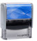 Adress-Stempel Textstempel easyprint 5-70x25mm - 6 Zeilen - (Abdruckfarbe Blau) mit Wunschtext personalisierbarer Namensstempel oder Firmenstempel