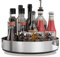 PIGPIGFLY Rotating Spice Rack for Kitchen, Kitchen Spice Rack, Rotating Spice Rack for Storing Spices and Jars in The Pantry, Stainless Steel Spice Organizer(31cm)