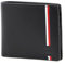 Tommy Hilfiger Herren Urban Commuter Mini Cc Wallet, Schwarz, Einheitsgröße, Schwarz und silberfarben, Einheitsgröße