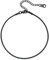 PROSTEEL Bracelet Cheville Chaîne de Serpent Femme Noir 22cm, Gourmette de Pieds de 1,5mm