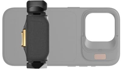 PolarPro - LiteChaser - iPhone 14 & 15 Pro MAX - Grip - Schienensystem - Zweistufige Verriegelung - Untere Halterung ¼-20 - Für Ersteller von mobilen Inhalten
