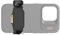 PolarPro - LiteChaser - iPhone 14 & 15 Pro MAX - Grip - Rail System - Dual-Stage Lock - Top Cold-Shoe Mount - Bottom ¼”-20 Mount - for Mobile Content Creators