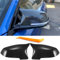 Spiegelkappen Außenspiegel für BMW 1 2 3 4er F20 F21 F22 F23 F87 F30 F31 F34 F32 F33 F36 X1 (E84) Tuning Zubehör Aussen Accessoires - Optik Kohlefilm Glänzend