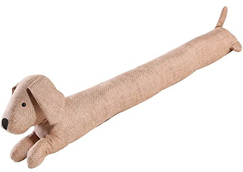 WISEPRO 36 Inch Under Door Draft Stopper, Cute Animal Style Door Draft Blocker, for Energy Save Soundproof and Light Block