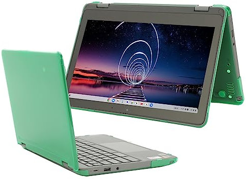 mCover Hard Shell Case ONLY Compatible for 2023~2024 11.6 Lenovo Chromebook 300E Yoga Gen4 / 100E Gen 4 Laptop (NOT Fitting Any Other Lenovo Models) - Green