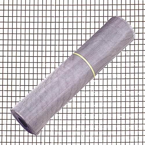 Toile moustiquaire en aluminium 18 x 14 cm, 150 cm, rouleau de 30 mètres