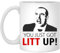 Litt Up Tasse – You Just Got Litt Up – Louis Litt – Harvey Specter – Suits inspirierte Tasse – lustige Tasse – Geschenk – passend für TV-Show, 325 ml