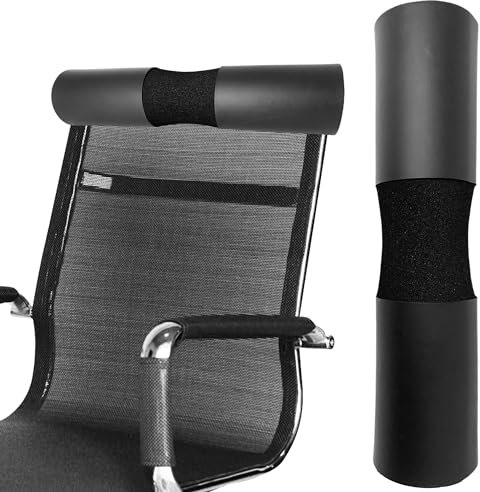JuGeoZhi Accesorio para reposacabezas de silla de oficina, soporte de cuello para silla de oficina, almohada de esponja para silla ejecutiva ergonómica, 18 pulgadas