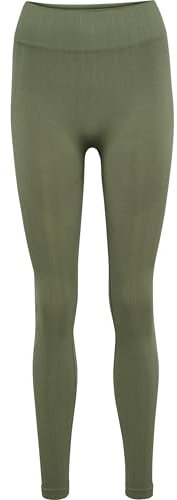 hummel Hmlmt Define Seaml Scrunch Tights Damen Yoga Leggings Mit Recyceltes Polyamid