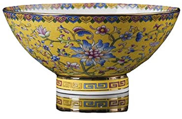 Bols à dessert en porcelaine, bol à fruits et flocons de maïs, bol en céramique * Bol à riz en porcelaine de style palais ancien chinois, bol à porridge, bol à soupe13 cm 5,1 pouces Bol à pied haut co