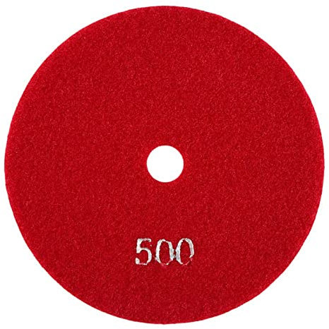 Lot de 500 disques abrasifs pour granit, marbre, béton, pierre de 125 mm