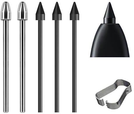 Pennini di ricambio per tablet Samsung Galaxy Tab S6 Lite/S7/S8/S9/S10, pennino di ricambio per tablet Samsung Galaxy Tab S6 Lite/S7/S8/S9/S10, tutte le penne stilo Verison S, punte di ricambio +
