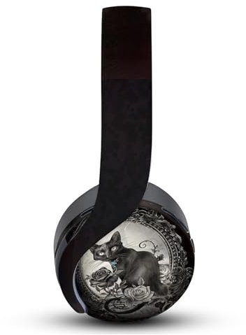 Head Case Designs Offizielle Alchemy Gothic Paracelsus-Katze Gotik Vinyl Haut Aufkleber Abziehbild Abdeckung kompatibel mit Sony PlayStation PS Pulse 3D Headset