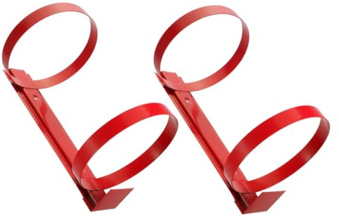 TOPBATHY 2pièces Support Extincteur Mural Kit De Montage Facile Et Stable Crochet pour Voiture Et Utv