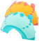 SHERCHPRY 2 Pezzi cuffia per shampoo Cap da doccia per shampoo scudo per lavare i per cuffia da doccia shampoo Cappuccio per shower per bagno
