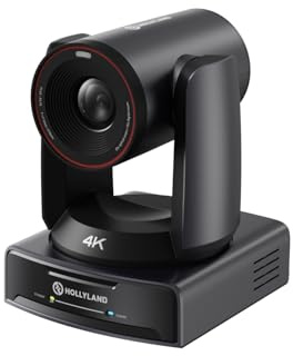 Hollyland Astra P1 4K PTZ Kamera – UHD 4K60 mit 1/1,8 Zoll CMOS Sensor, 30-Fach optischer Zoom, Face Detection AE & KI-Autoverfolgung – ideal für Kirchen, Live-Events & Broadcast-Studios