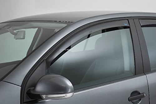 ClimAir Windabweiser kompatibel mit Citroën Jumpy / Spacetourer & Peugeot Expert / Traveller & Toyota Pro-Ace / Pro-Ace Verso 2016-, Rauchgrau