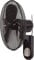 Branded 16 40cm Oscillating Wall Mounted Air Cool Fan with 3 Speed Settings, Timer & Remote Control (Black)