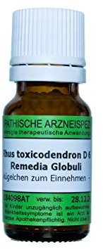Rhus toxicodendron D6, 10g Globuli