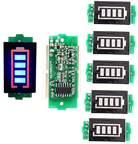 18650 Li-po Lithium Battery Capacity Indicator Module Meter Power Level Display Board (5)