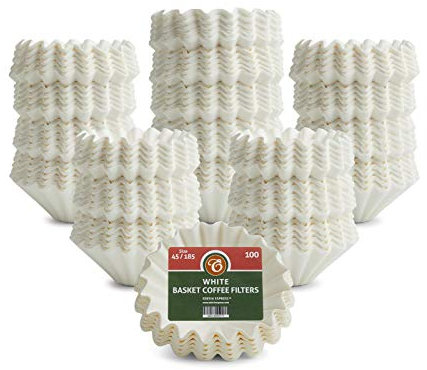 EDESIA ESPRESS - Pack de 2000 filtros de papel para café - Tipo cesta - 45/185mm - compatible con Kalita Wave KWF-185
