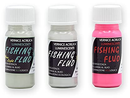 Namaka Pintura acrílica luminiscente para totanar y Artificiales de alta fluorescencia. Pintura muy brillante, barniz luminoso nocturna.