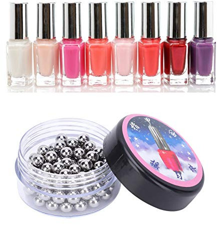 304Stainless Steel Balls, Nail Polish Mixing Agitator Ball to Acid for Nail Polish Shaker Beads, Chemicals, Aerospace, Plastic Hardware, etc.