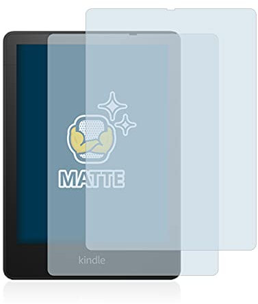 BROTECT Entspiegelungs-Schutzfolie für Amazon Kindle Paperwhite 2021 Signature Edition (2 Stück) Matte Displayschutz-Folie, Anti-Fingerprint