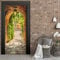 Türtapete Selbstklebend TürPoster 3D Türbild - GANG IN DER TOSKANA - Türfolie Fototapete PREMIUM PVC Wasserfest Türaufkleber Wandtattoo Für Schlafzimmer Wohnzimmer Tür Dekoration Stickers 86 x 200 cm