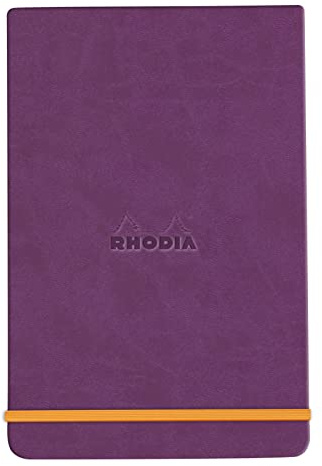 Rhodia 194362C Notizbuch Webnotepad 9x14cm liniert 96 Blatt Violett
