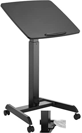 VDD Schreibtisch-Sitz-Steh-Laptoptisch - Präsentationstisch - fahrbar - höhenverstellbar