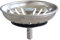 Talea Colador de drenaje de fregadero de cocina de acero inoxidable, tapón de residuos para fregadero de cocina, diámetro del agujero del fregadero del Reino Unido, 83 mm