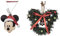Divas World Weihnachtskugel und Kranz in Form eines Micky-Maus-Gesichts