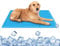 SNMIX Dog Cooling Mat - Durable Pet Cool Mat, Non-Toxic Gel Self Cooling Pad for Dogs Cats in Hot Summer - 450 Micron Oxford Fabric Anti-Scratch, 65 x 50cm
