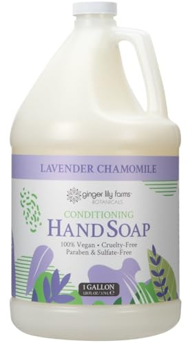 Ginger Lily Farms Botanicals Hand Soap, 128oz, Lavender Chamomile