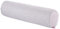 Cuscino rotondo in lino, cuscino a rullo lungo per supporto lombare, per alleviare il dolore al collo, cuscino cilindrico con fodera rimovibile, per dormire/sedia/auto/divano, grigio argento, 15 x 60