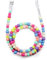 Vunake USB C Charger Cable for iPhone 15/16 for iPhone Charger Cable, 1M Beaded Phone Cord for Girls Kids, 60W High-Speed Fast Charging Cables for Samsung Galaxy S25/S24/S23,Colorful