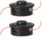 Jrisbo Autocut 25-2 Cabeza de Desbrozadora para STIHL, Cabezal de Corte Spool Compatible con Stihl FS44 FS55 FS56 FS74 FS80 FS85 FS90 FS120 FS130 FS240 FS250 FS260 Cortacésped